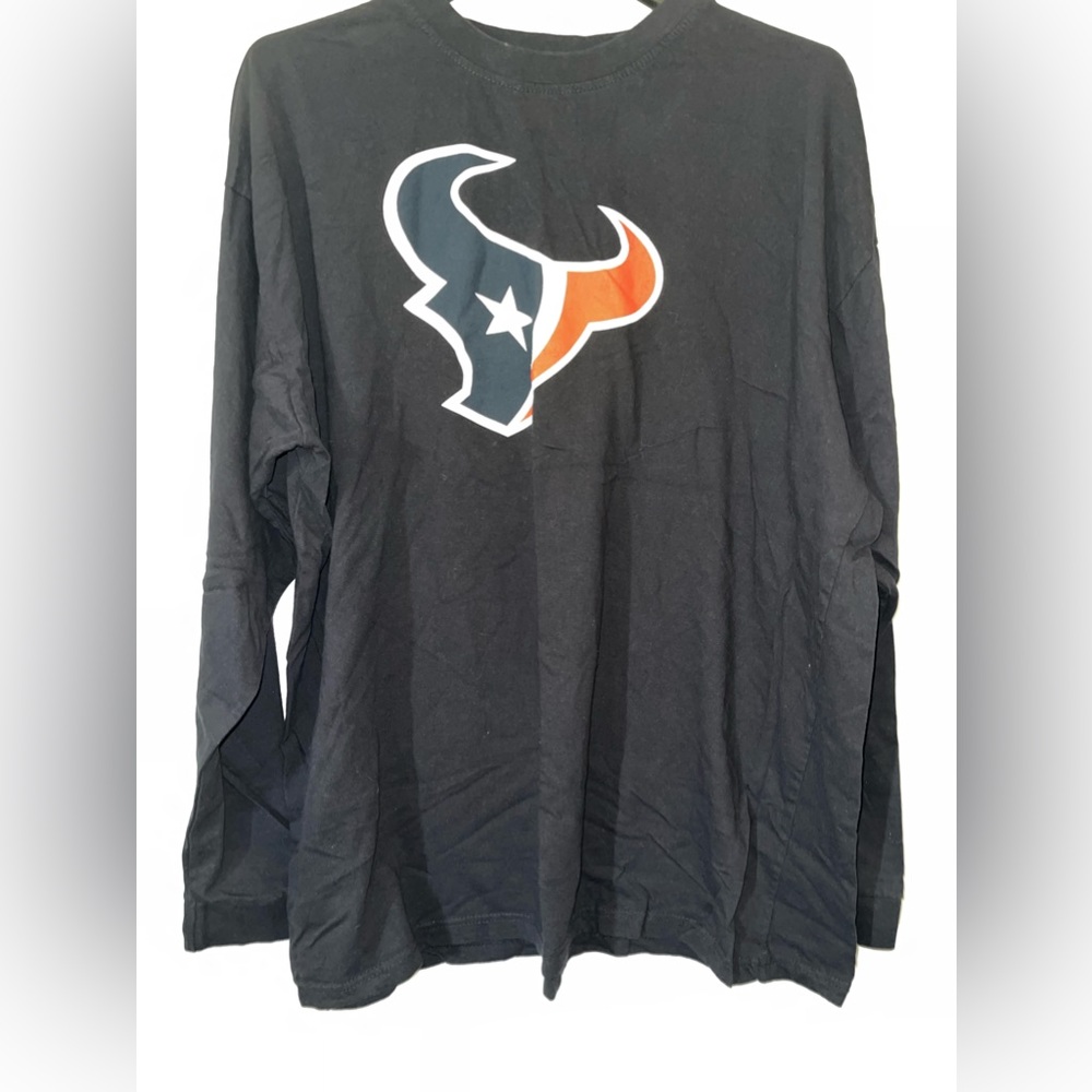 NFL proline fanatics brand Houston Texans long sleeve shirt 3XLT used.